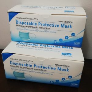 Mascarillas pliegues